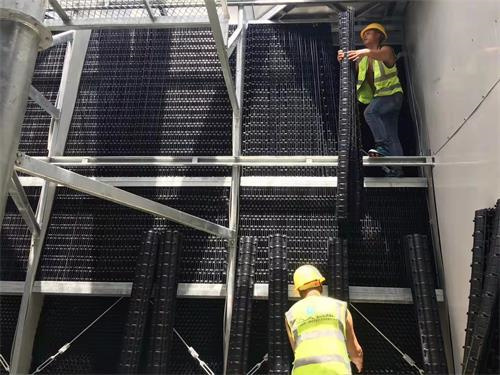 方形冷卻塔逆流式的原理及其特點之處簡介(方形逆流式冷卻塔結構圖)