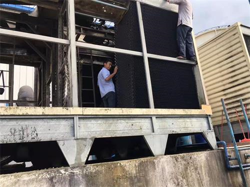 冷卻塔廠家講解逆流式冷卻塔設(shè)計(jì)時(shí)注意要點(diǎn),菱電冷卻塔廠家