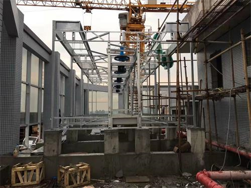 玻璃鋼冷卻塔運用時要定期進行廢水處理,玻璃鋼冷卻塔結構圖