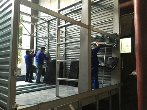 玻璃鋼冷卻塔填料高度為何要選在在1.5米高,玻璃鋼冷卻塔填料托架價(jià)格